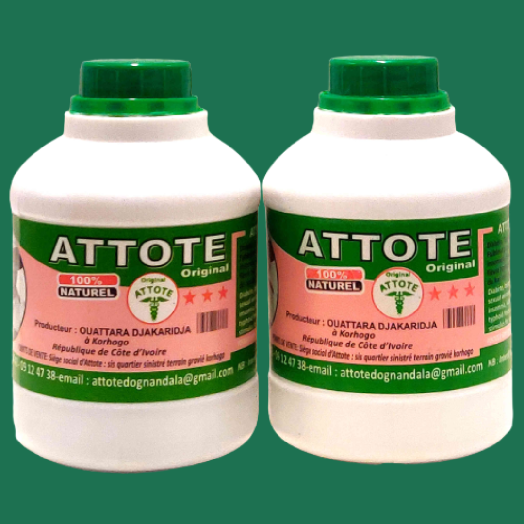 ATTOTE (Pack of 2) 100% Organic Natural Herbal Drink : : Grocery