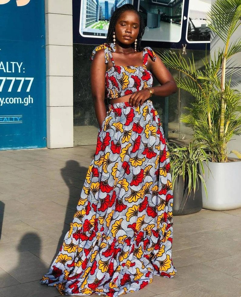 Nini African print dress