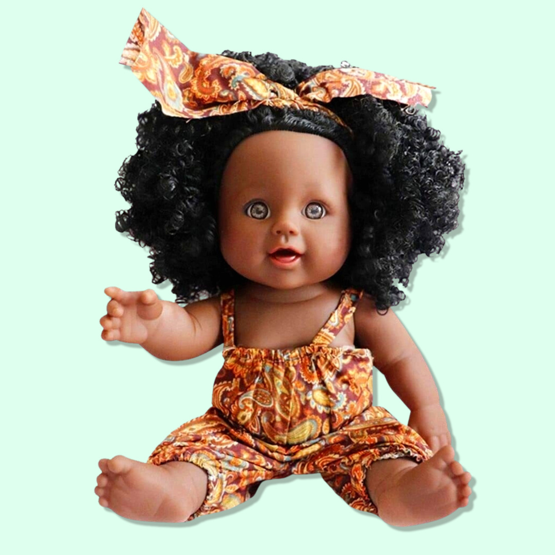 12in African Doll