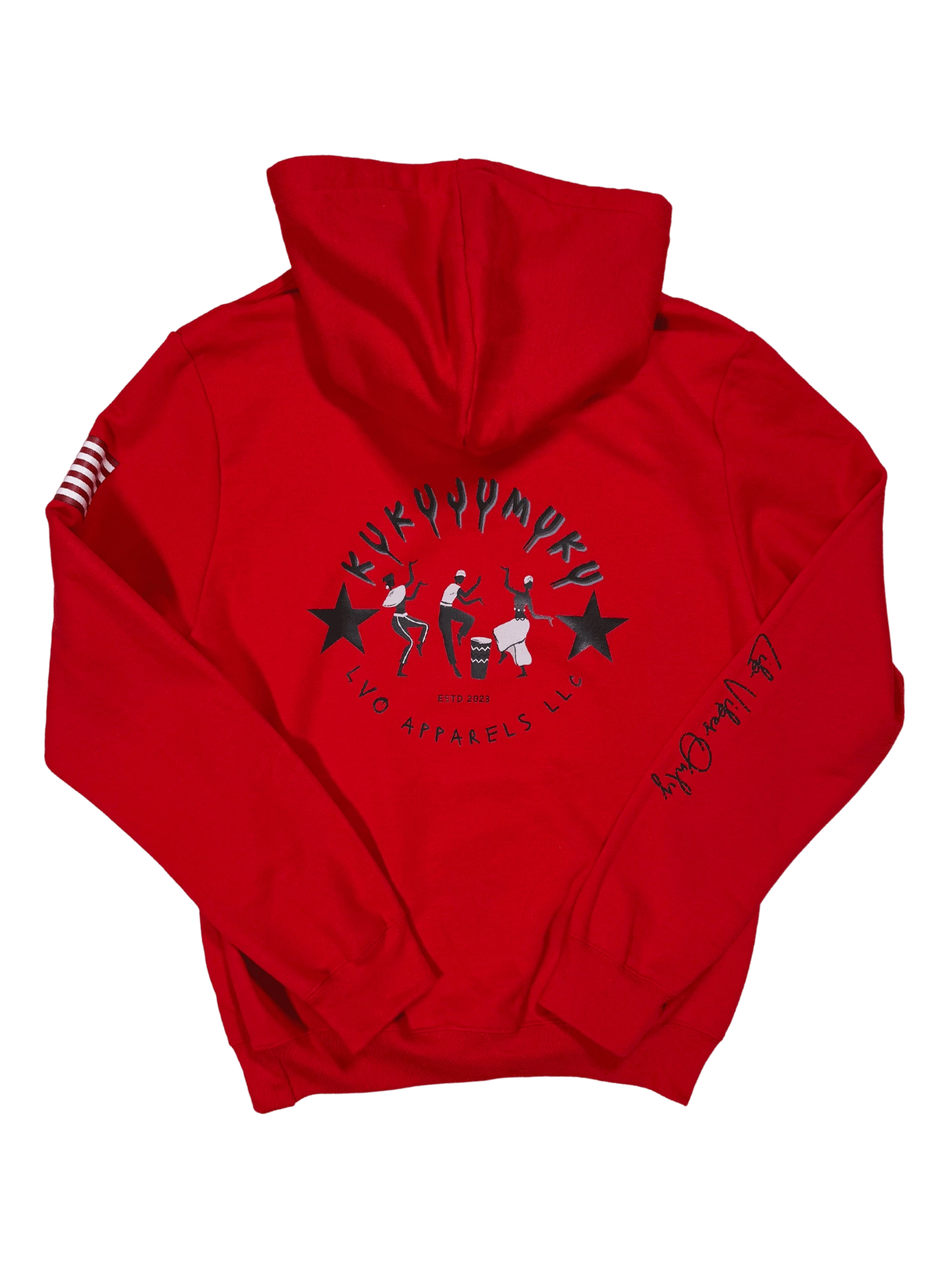 LVO Kukujumuku Red Hoodie