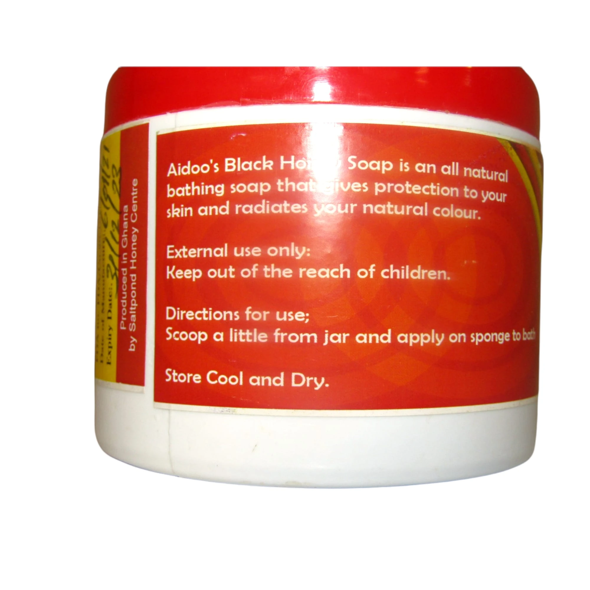 Black honey soap