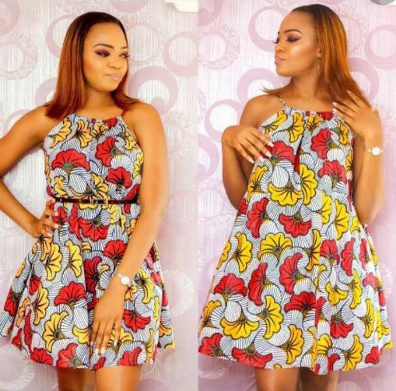 African print Tosin dress
