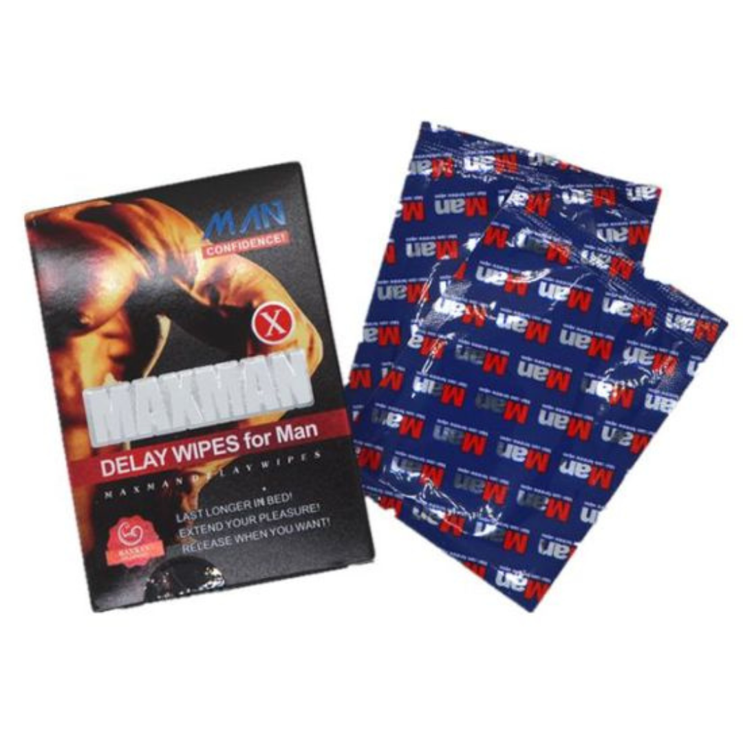 Maxman Delay Wipes