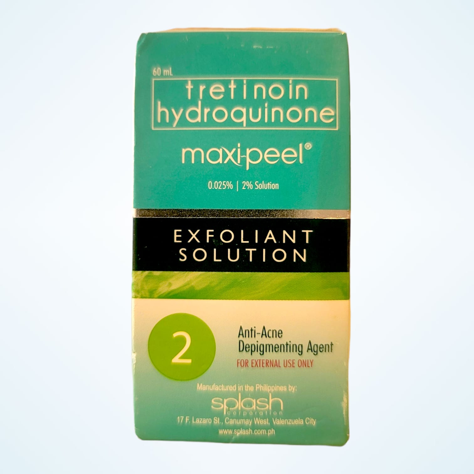 TRETINOIN HYDROQUIONE MAXIPEEL #2