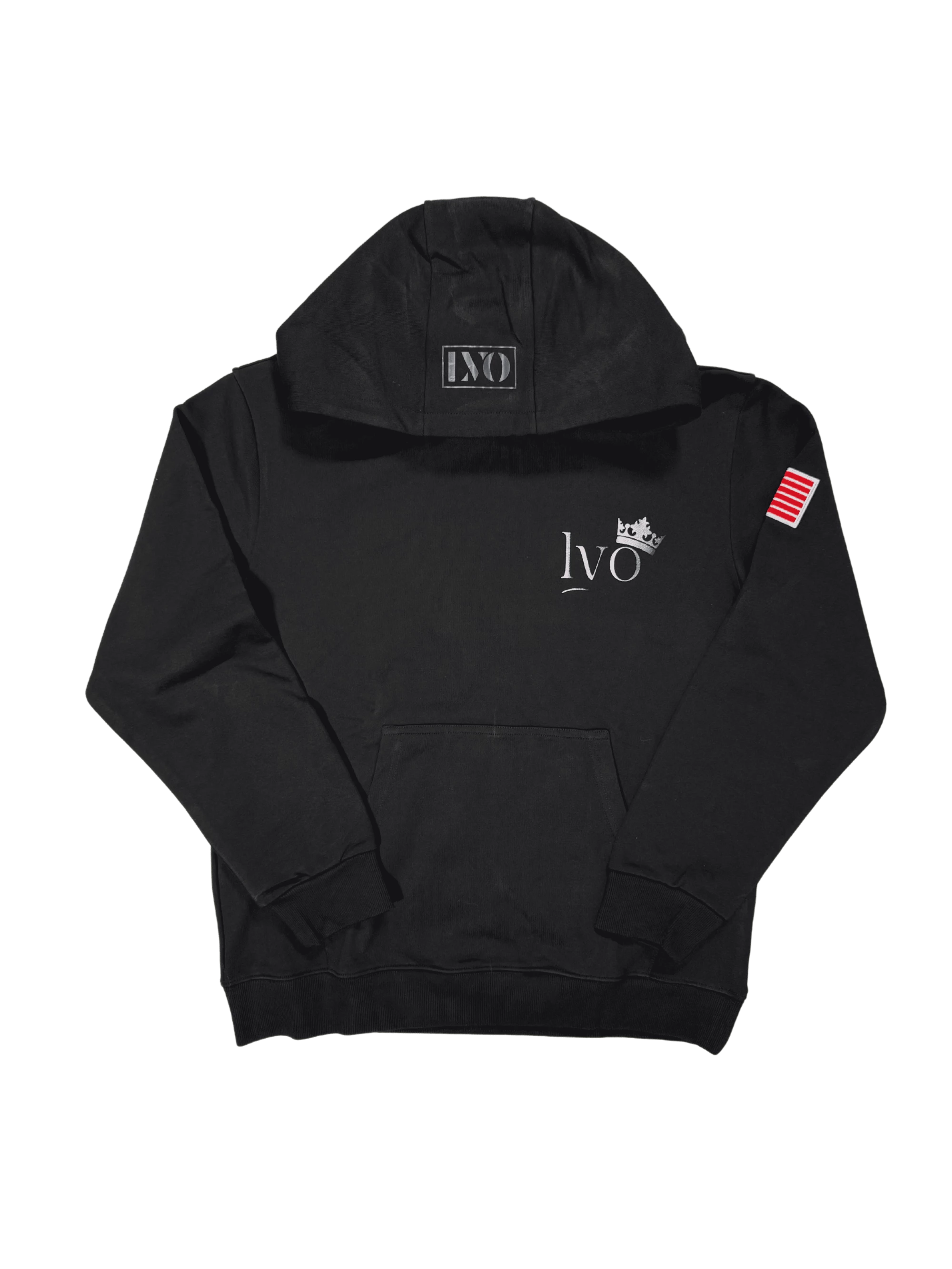 LVO Classic Black Hoodie